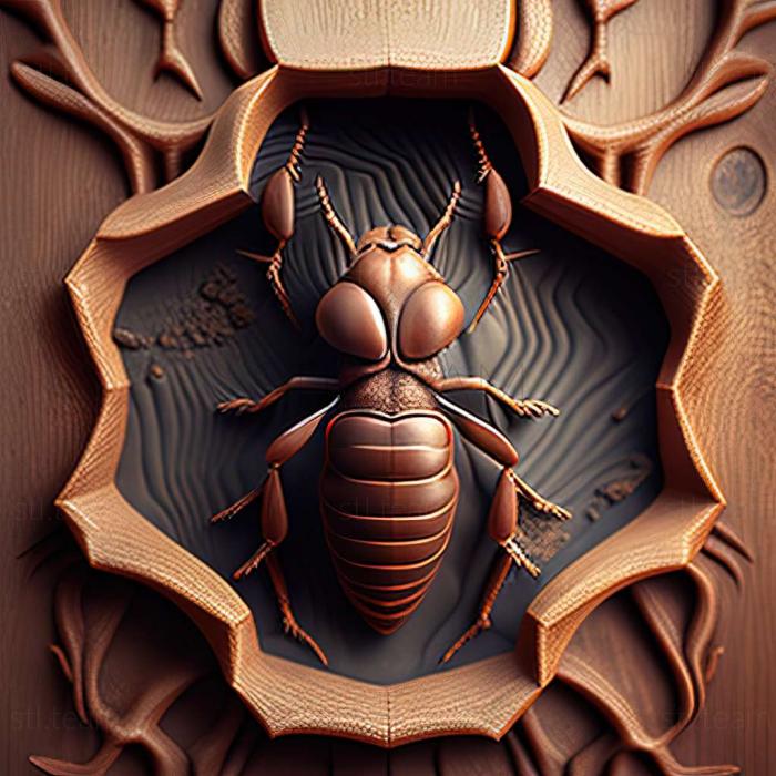 3D модель Pheidole alayoi (STL)